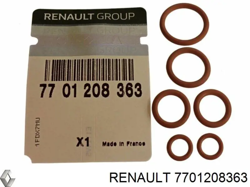 7701208363 Renault (RVI) Ремкомплект компрессора кондиционера