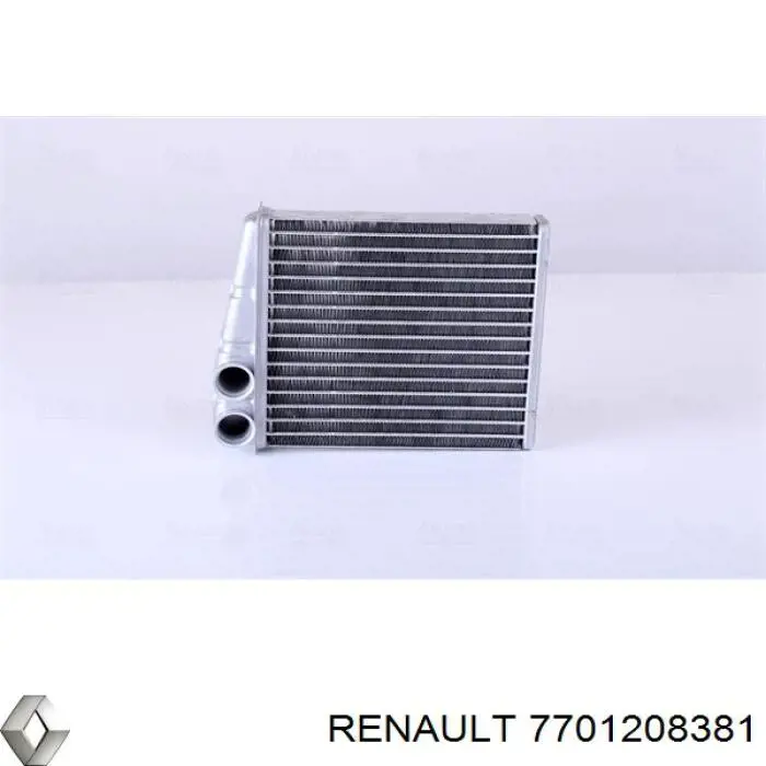 Радиатор отопителя салона на Renault Modus  JP0