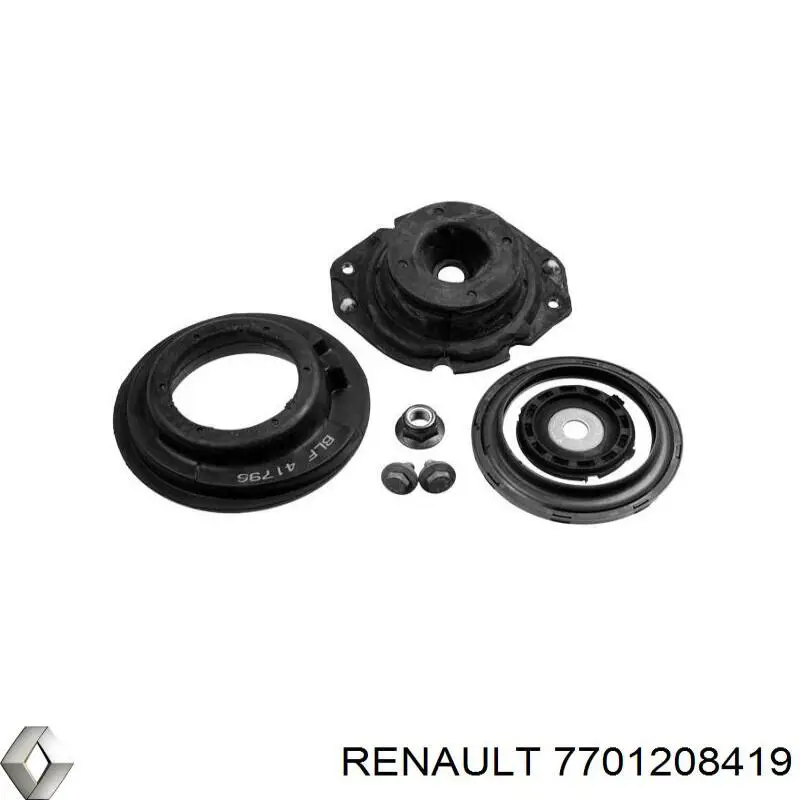 Опора переднего амортизатора 7701208419 Renault (RVI)