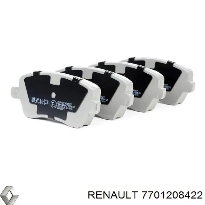 7701208422 Renault (RVI) Колодки передние