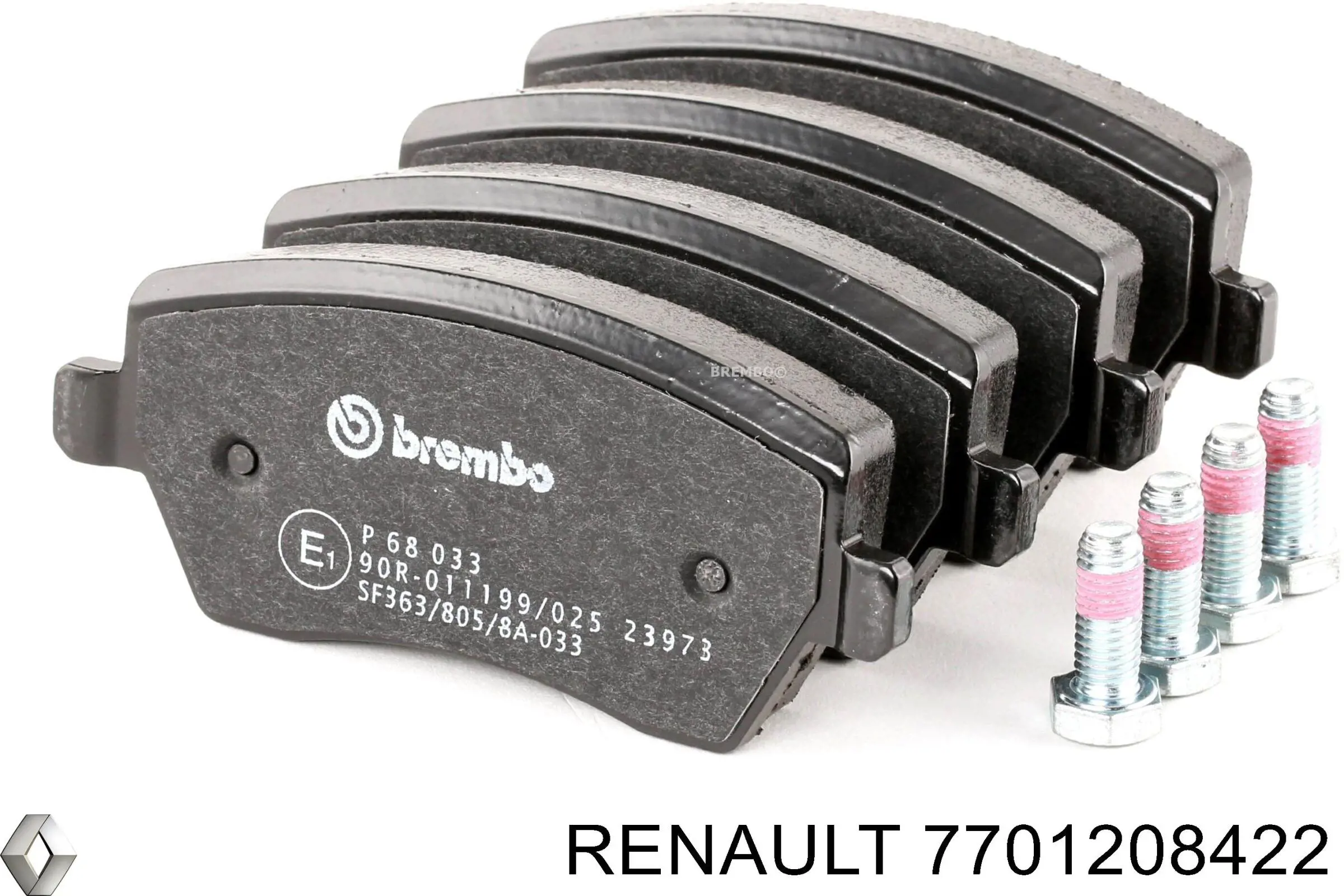 Тормозные колодки Renault (RVI) 7701208422