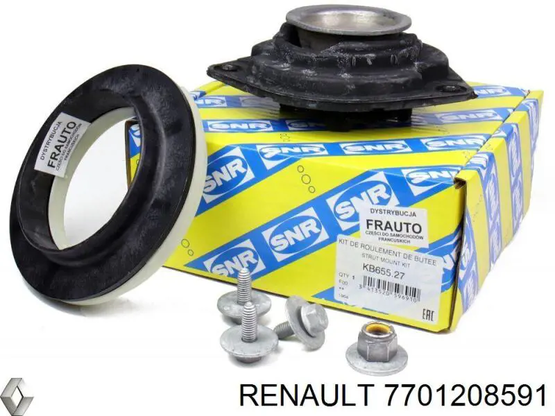 Опора амортизатора переднего правого Renault (RVI) 7701208591