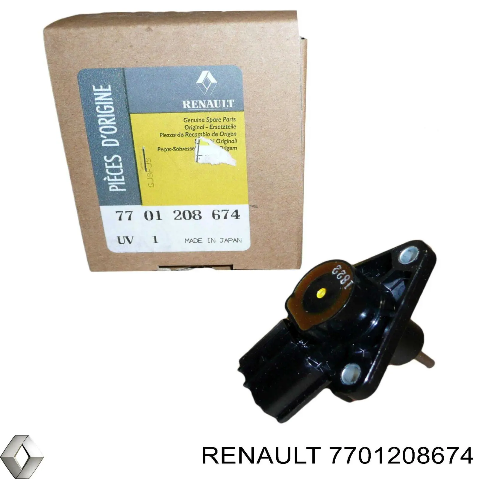 Датчик давления наддува Renault (RVI) 7701208674