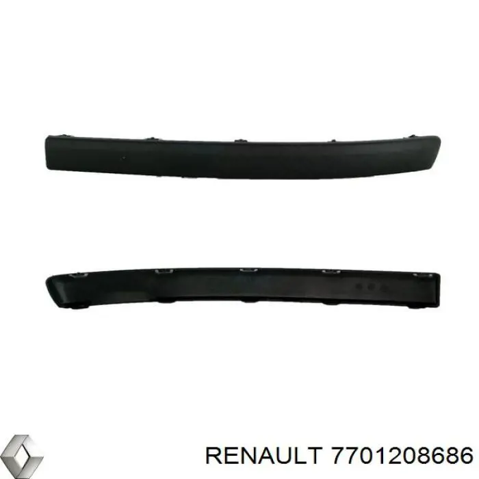 Накладка бампера переднего FPS FP5613921 цена, от 7.89 USD