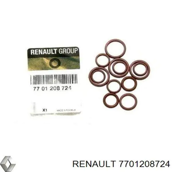 Кольцо уплотнительное трубки кондиционер�� Renault (RVI) 7701208724