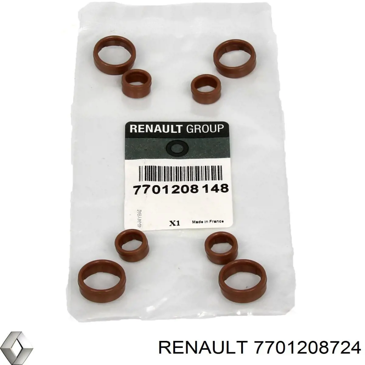 7701208724 Renault (RVI) Прокладка трубки кондиционера