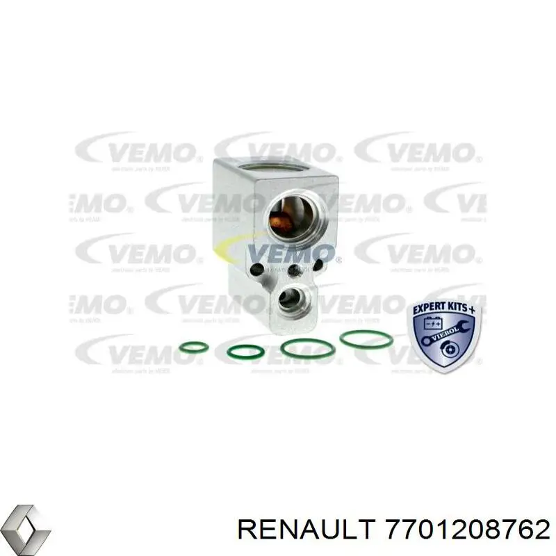 7701208762 Renault (RVI) Терморегулирующий вентиль кондиционера