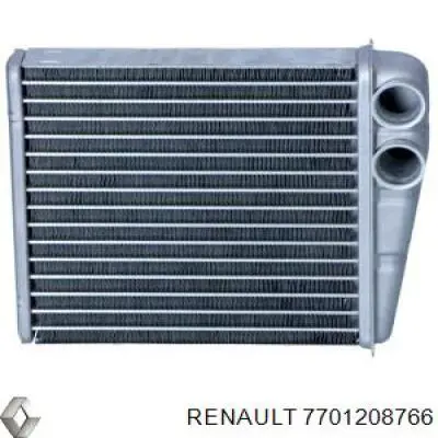 7701208766 Renault (RVI) радиатор печки