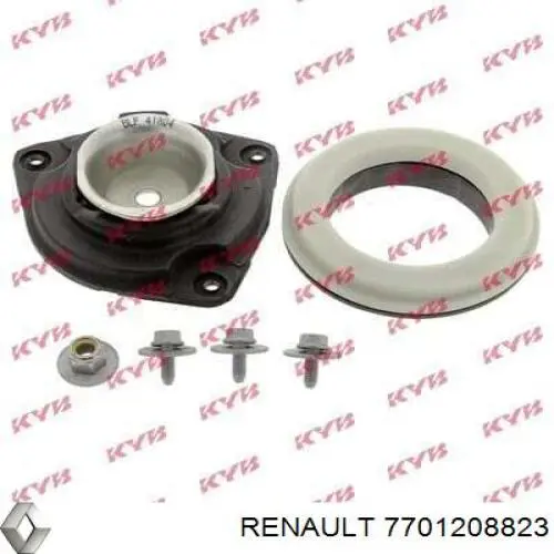 Опора амортизатора правого переднего Renault (RVI) 7701208823 цена, от 41.08 USD