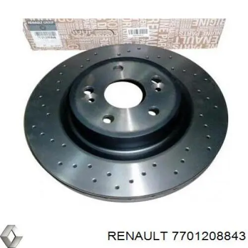Тормоз дисковый передний Renault (RVI) 7701208843 цена, от 136.19 USD