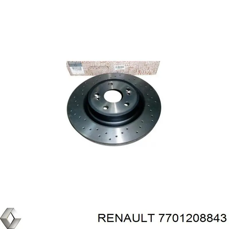 Купить 7701208843 Renault (RVI) Ротор тормозной