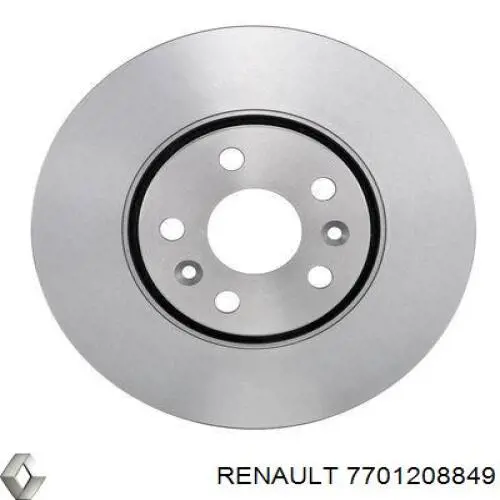 7701208849 Renault (RVI) тормозные диски