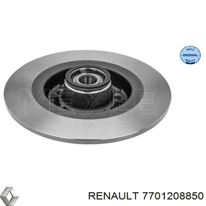 Тормозные диски 7701208850 Renault (RVI)