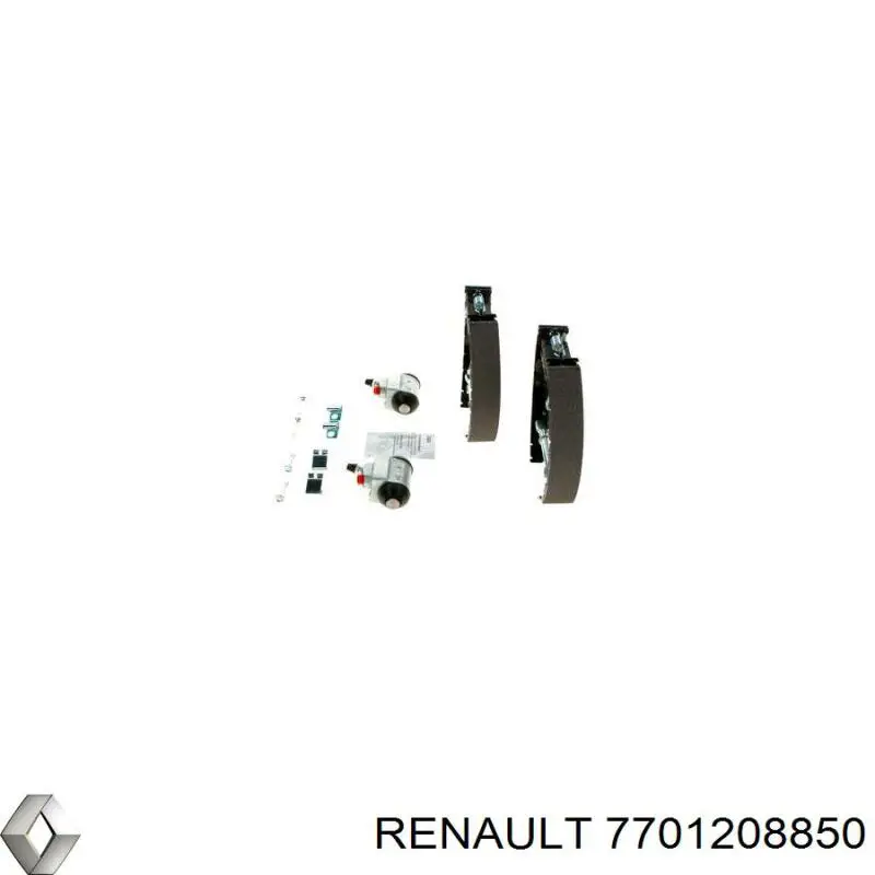Тормозные диски 7701208850 Renault (RVI)