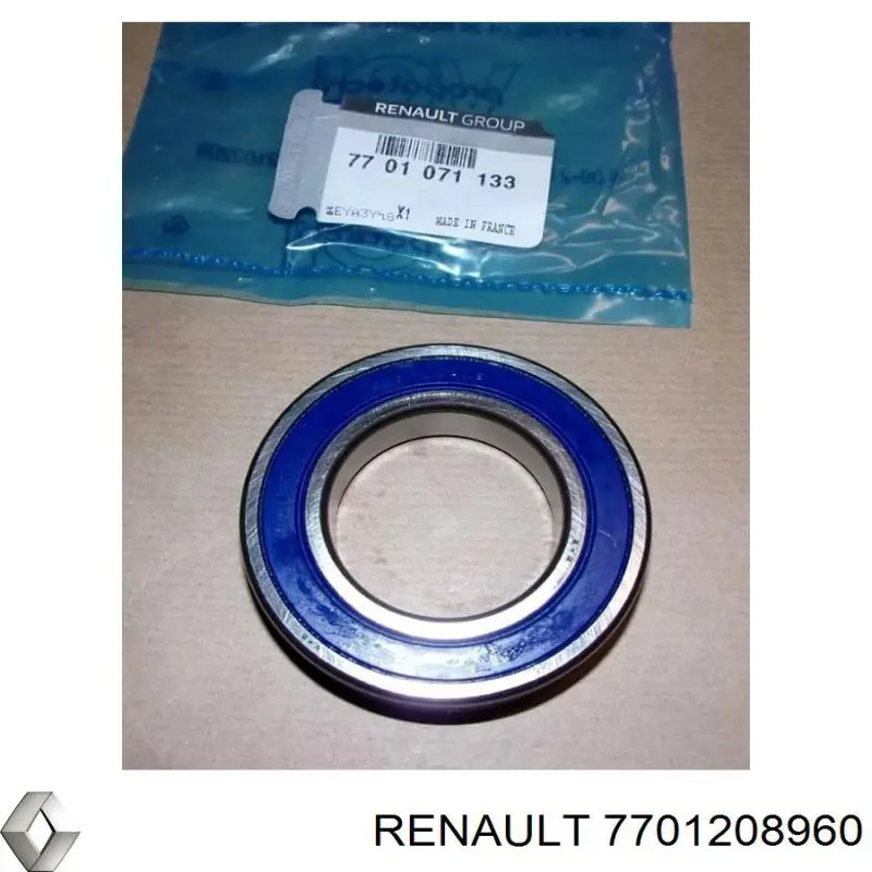 Цапфа передняя правая 7701208960 Renault (RVI)