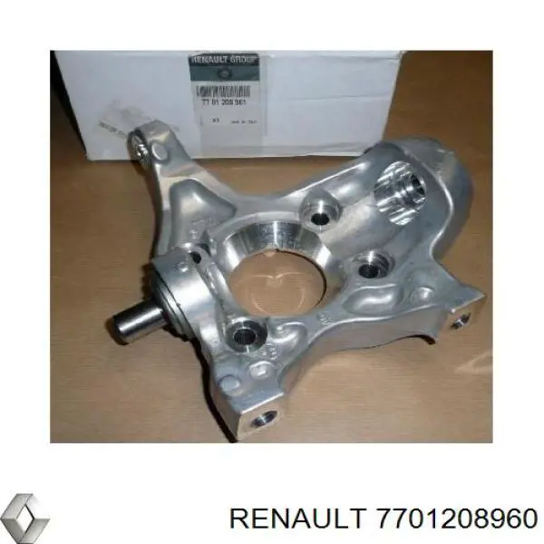 Цапфа (поворотный кулак) передний правый Renault (RVI) 7701208960 цена, от 392.31 USD