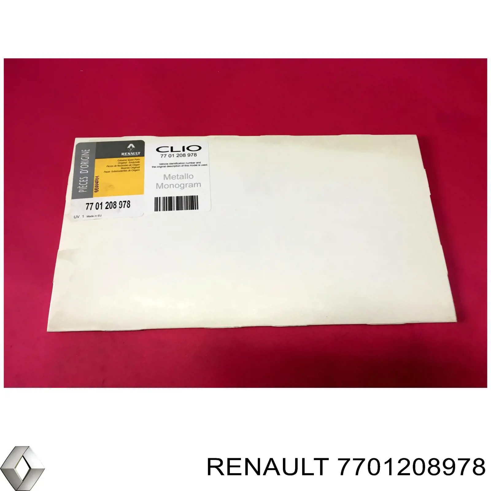 Фирменный значок Renault (RVI) 7701208978 цена, от 17.10 USD
