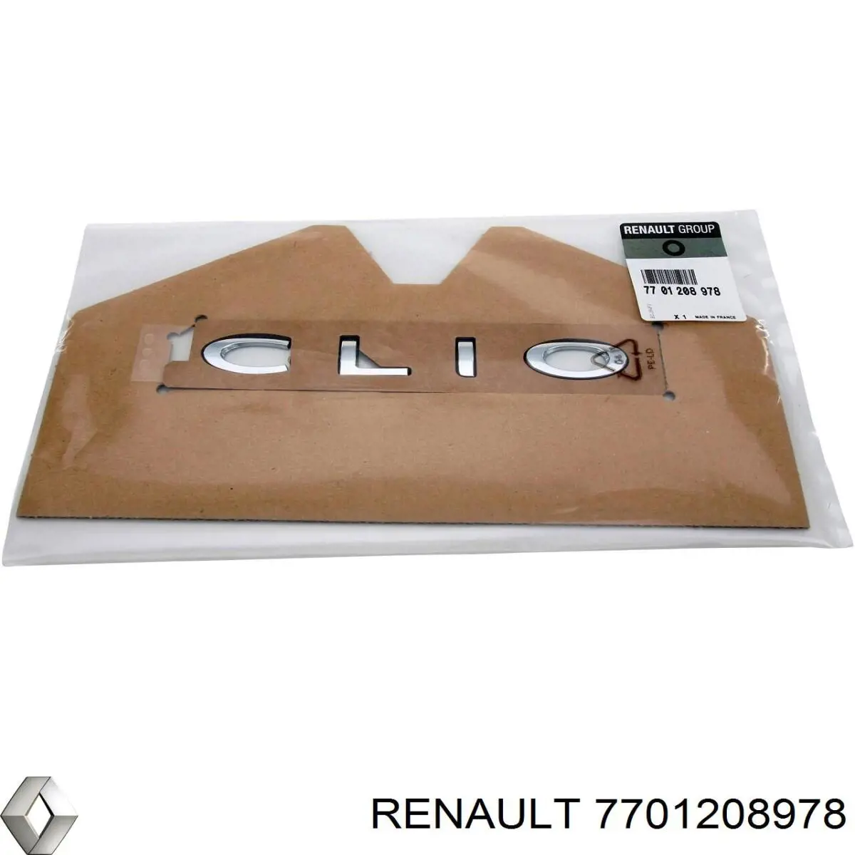 7701208978 Renault (RVI) Фирменный значек на багажник