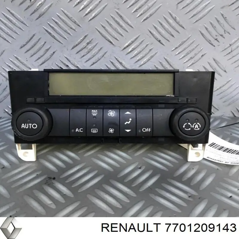 Unidad de control, calefacción/ventilacion 7701209143 Renault (RVI)