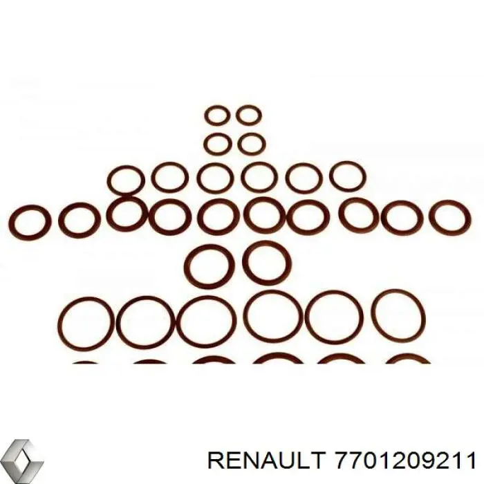 Кольца для трубок кондиционера Renault (RVI) 7701209211 цена, от 33.85 USD