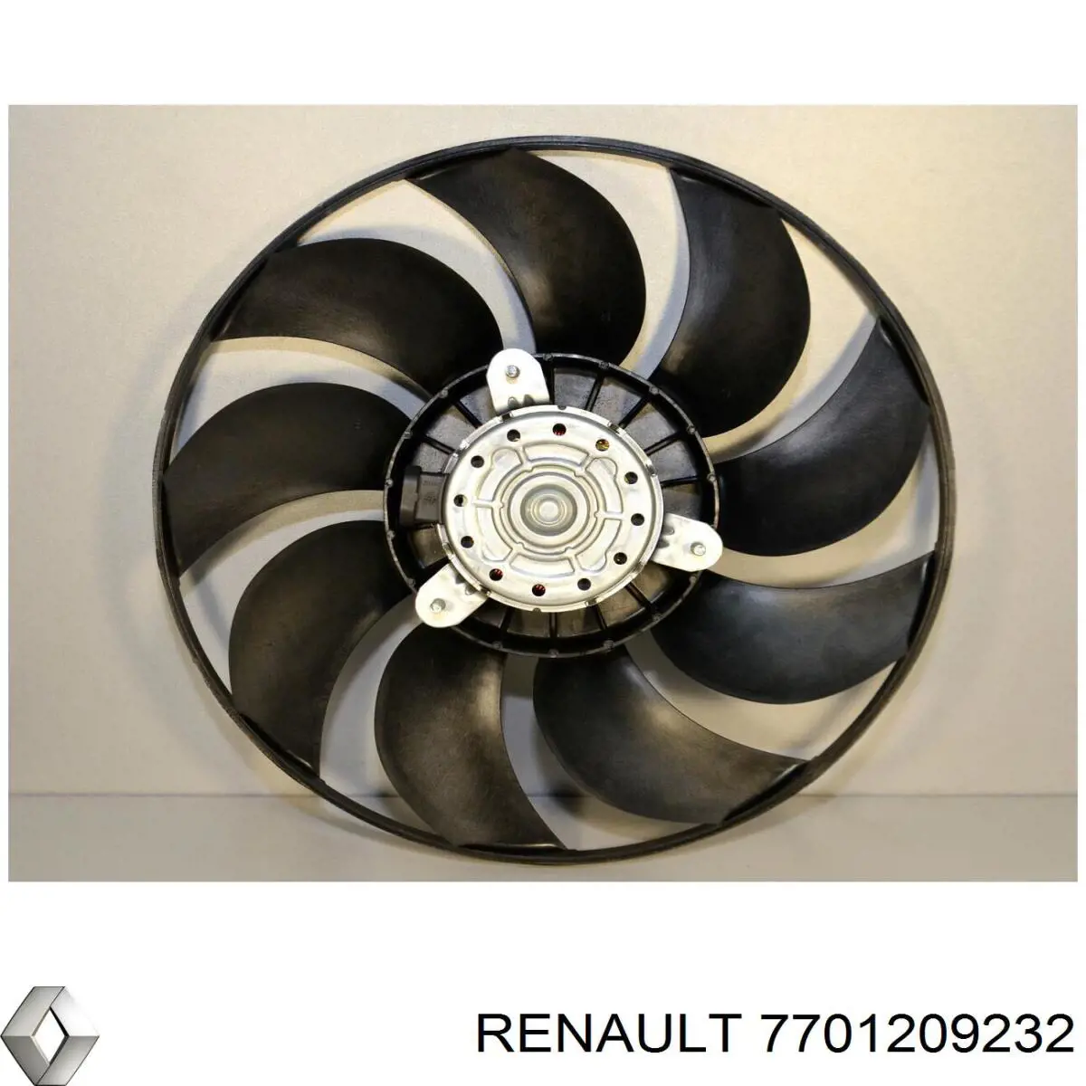 Электровентилятор охлаждения в сборе (мотор+крыльчатка) Renault (RVI) 7701209232