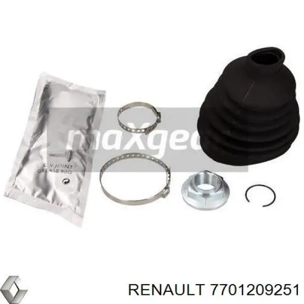 Чехол шруса Renault (RVI) 7701209251 цена, от 10.49 USD