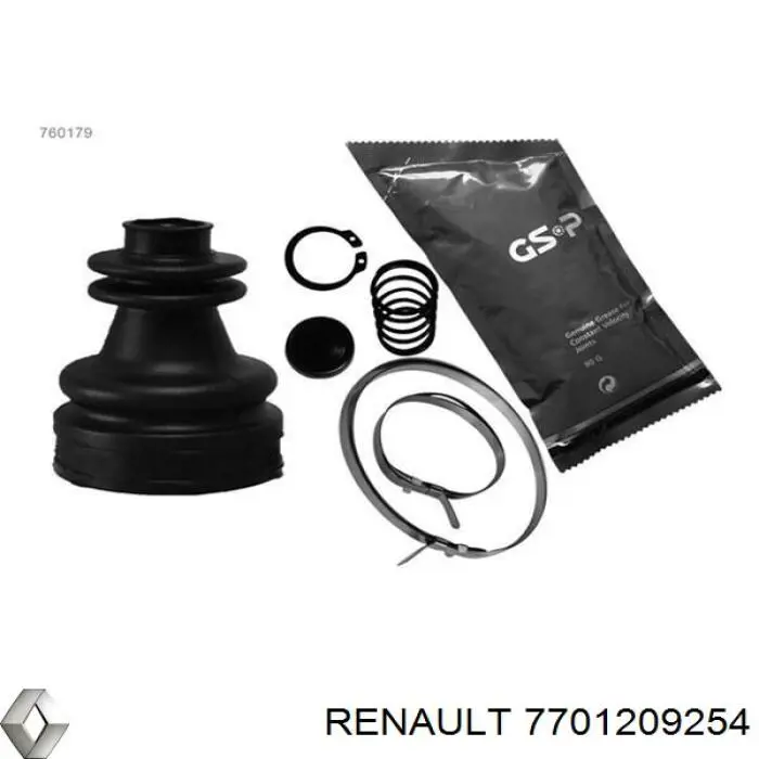 Пыльник шарнира угловых скоростей внутренний передний Renault (RVI) 7701209254 цена, от 9.13 USD