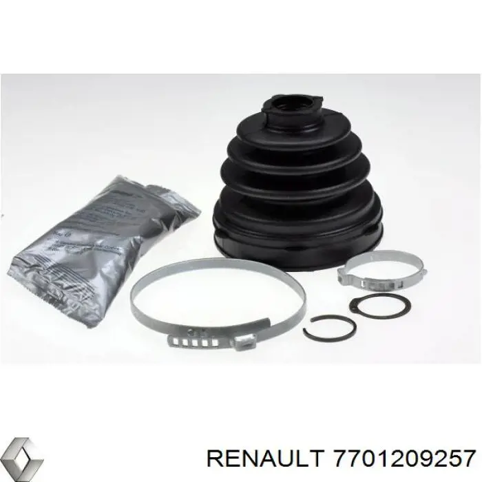 Пыльник ШРУСа передней полуоси внутренний правый Renault (RVI) 7701209257