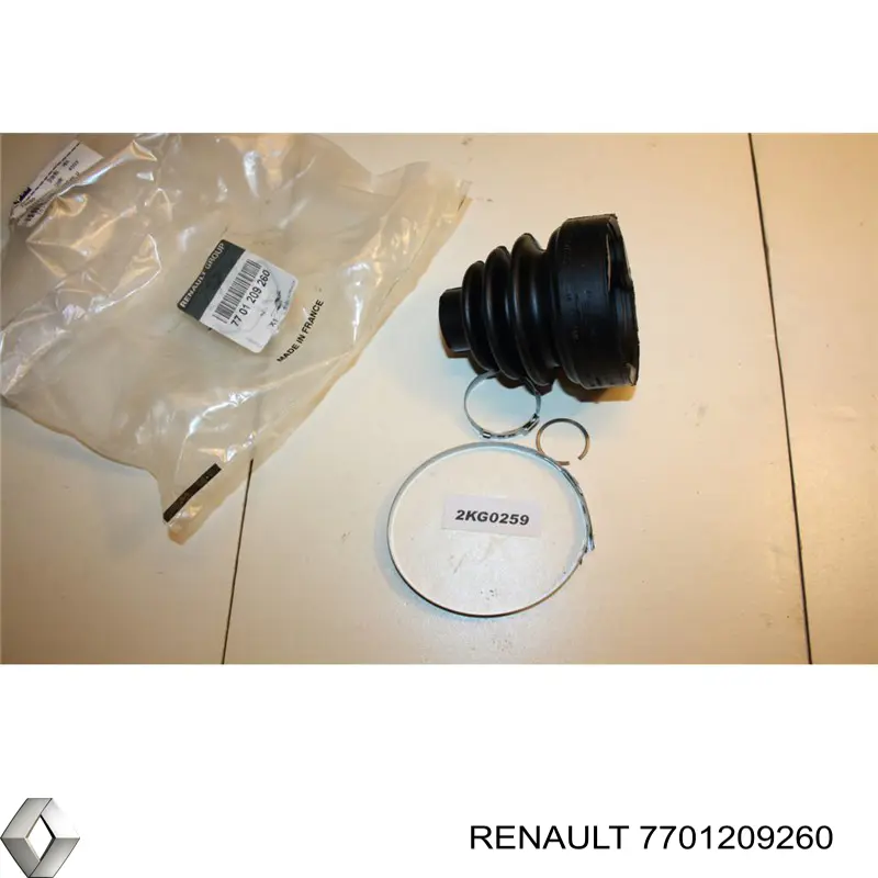Пыльник шарнира угловых скоростей внутренний передний Renault (RVI) 7701209260 цена, от 13.38 USD