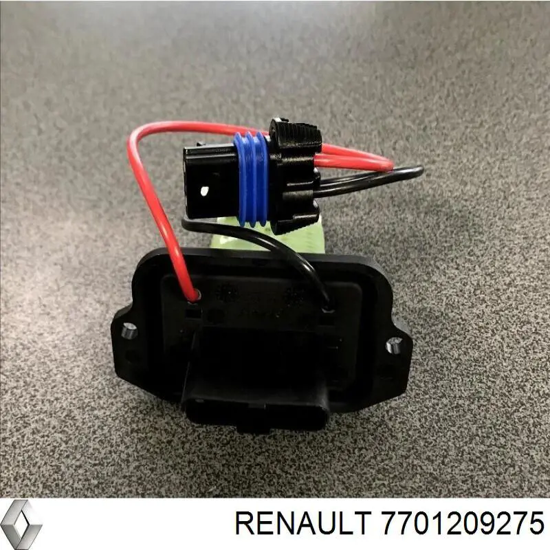 7701209275 Renault (RVI) resistor (resistência de ventilador de forno (de aquecedor de salão))