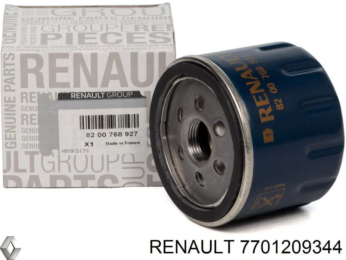 7701209344 RENAULT Tirador de puerta exterior delantero original y equivalente