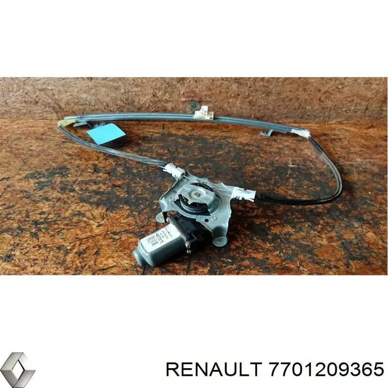 Купить 7701209365 Renault (RVI) Ползунок переднего стеклоподъемника
