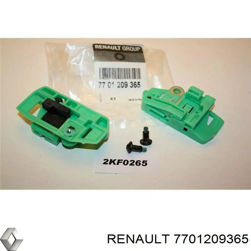 Ползунок переднего стеклоподъемника RENAULT 7701209365