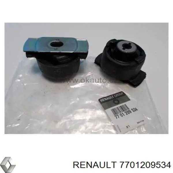 Сайлентблок задней балки 7701209534 Renault (RVI)