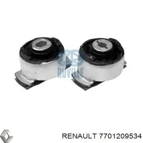Сайлентблок задней балки 7701209534 Renault (RVI)
