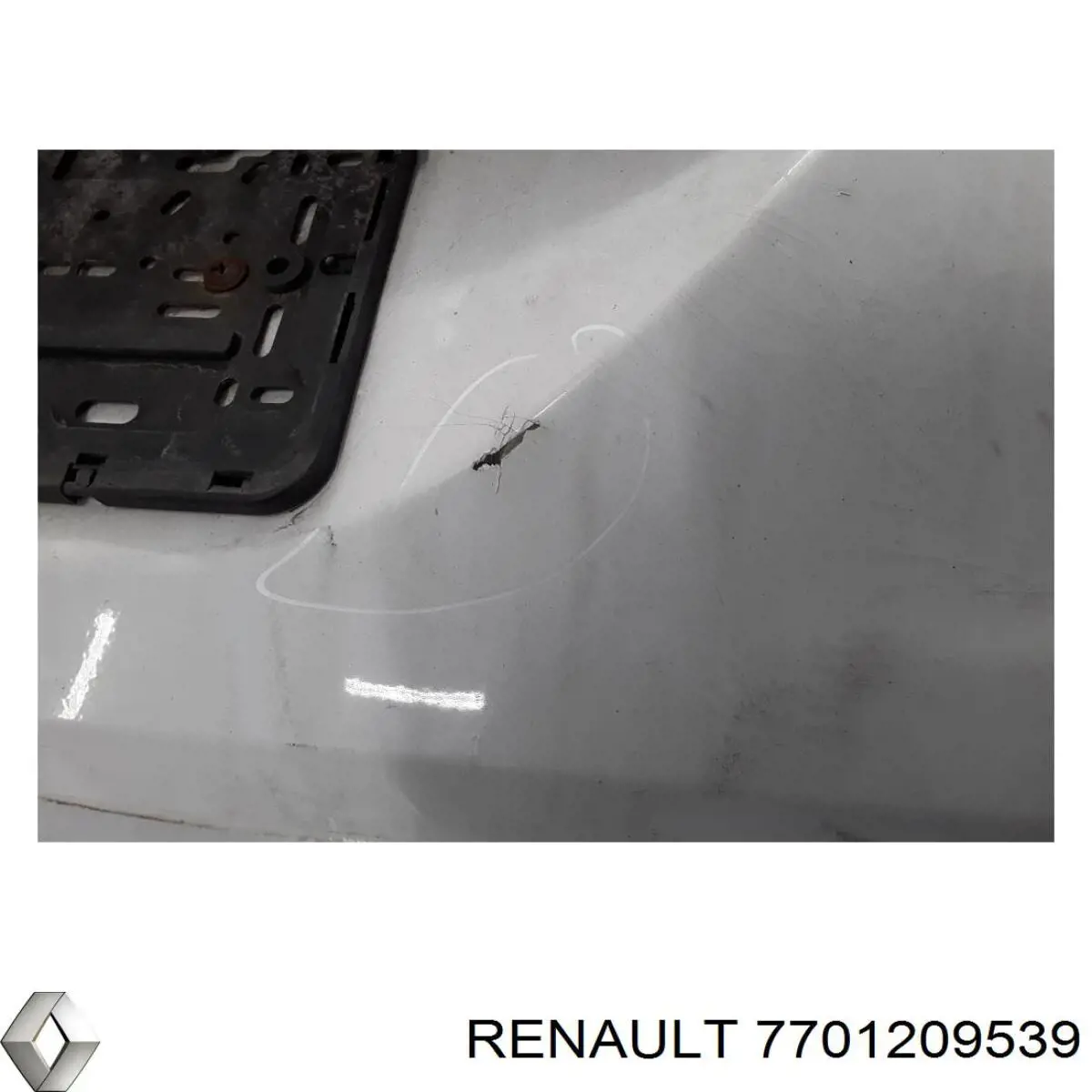 Купить 7701209539 Renault (RVI) Задний бампер