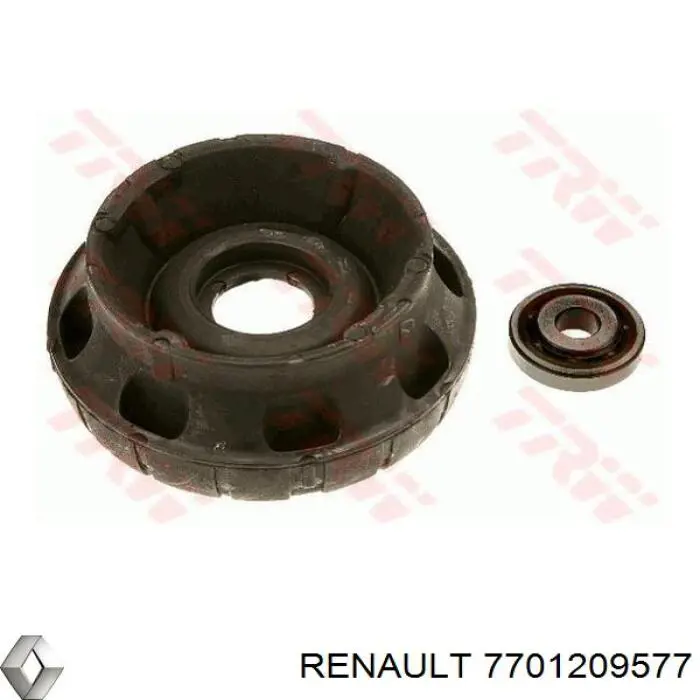 Опора переднего амортизатора 7701209577 Renault (RVI)