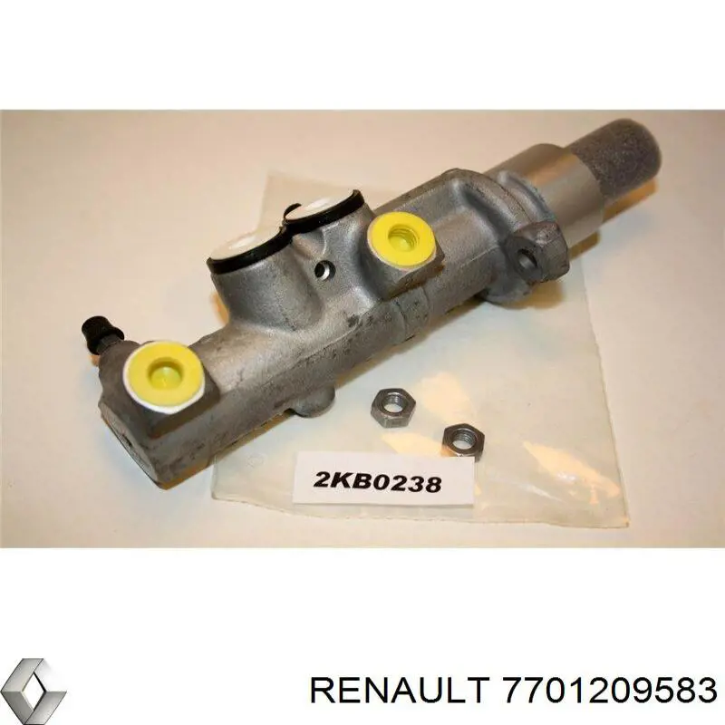 7701209583 Renault (RVI) цилиндр тормозной главный