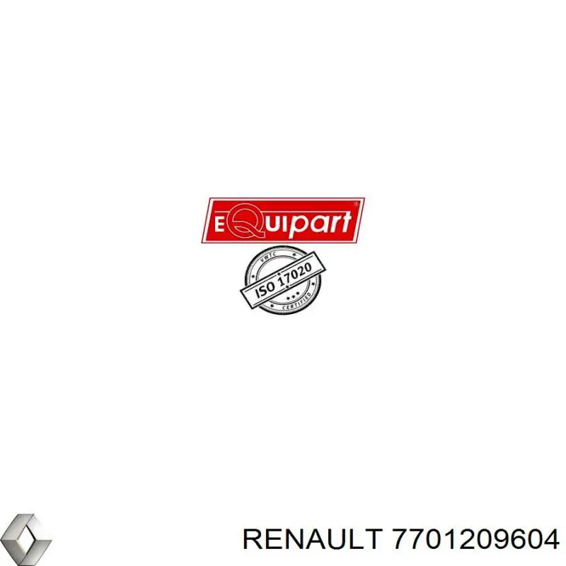 Заглушка/решетка противотуманных фар бампера переднего Renault (RVI) 7701209604 цена, от 28.02 USD