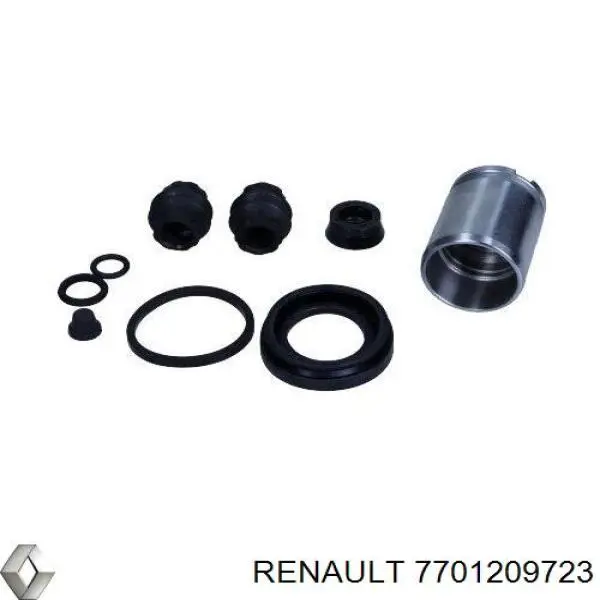 Pinza de freno trasera izquierda 7701209723 Renault (RVI)