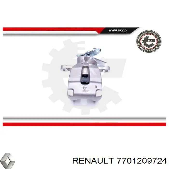 Купить 7701209724 Renault (RVI) Суппорт тормозной передний правый
