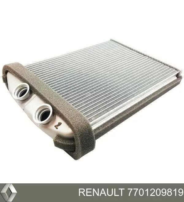 7701209819 Renault (RVI) radiador de forno (de aquecedor)