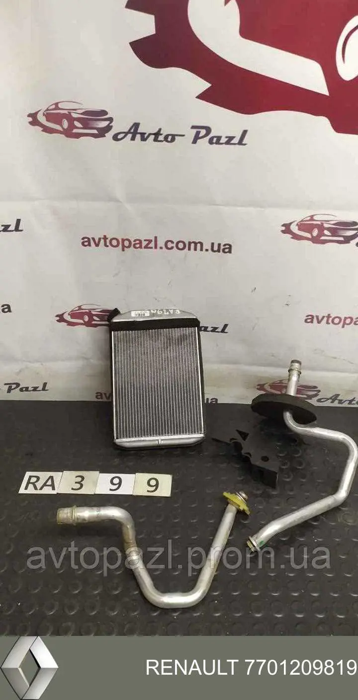 Радиатор печки 7701209819 Renault (RVI)