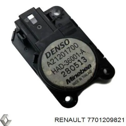 Купить 7701209821 Renault (RVI) Моторчик заслонки печки
