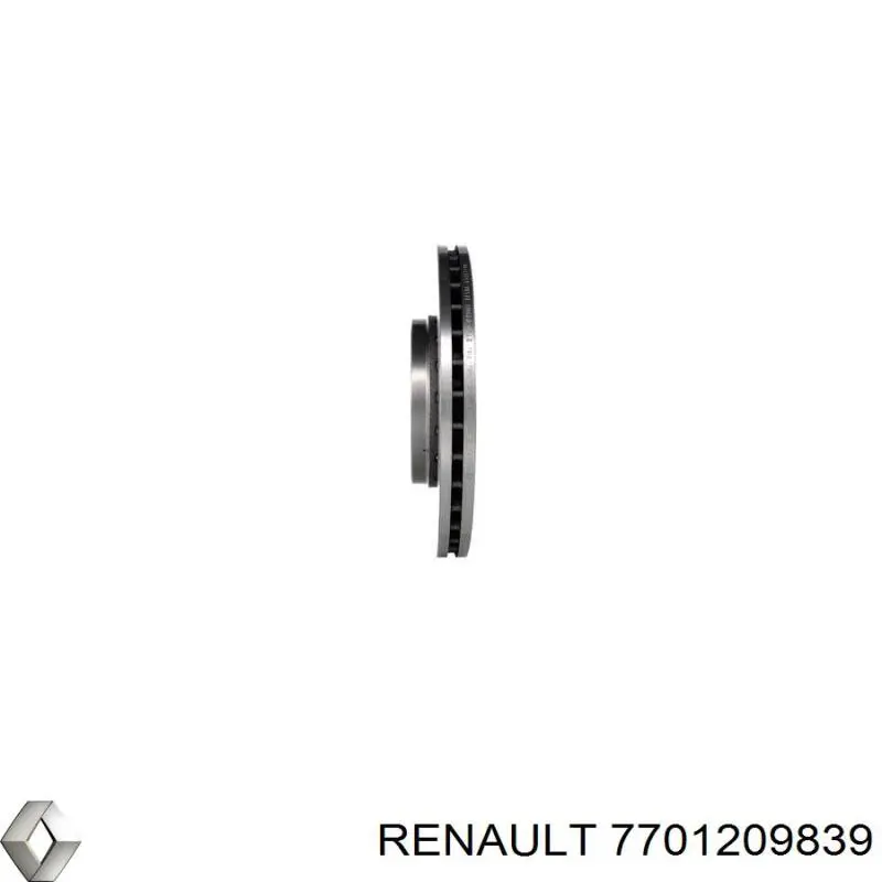 Купить 7701209839 Renault (RVI) Ротор тормозной