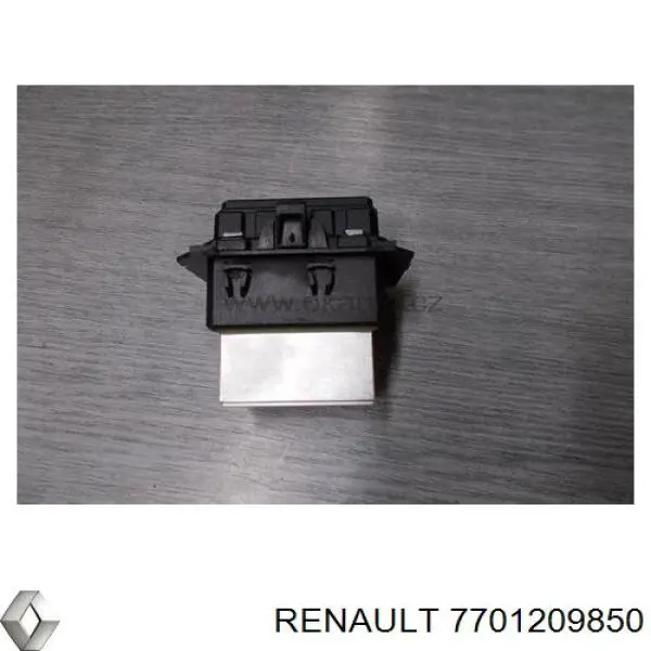 Купить 7701209850 Renault (RVI) Регулятор оборотов вентилятора печки