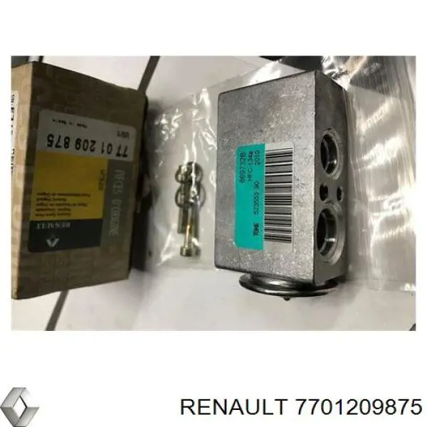 Клапан TRV кондиционера 7701209875 Renault (RVI)