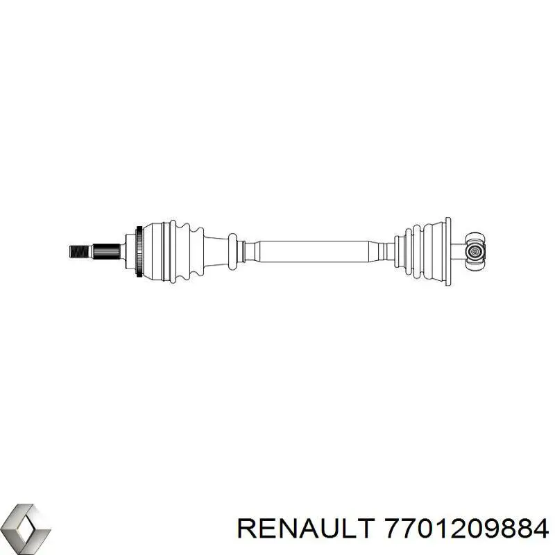 Пыльник шарнира угловых скоростей внутренний передний правый Renault (RVI) 7701209884 цена, от 6.14 USD