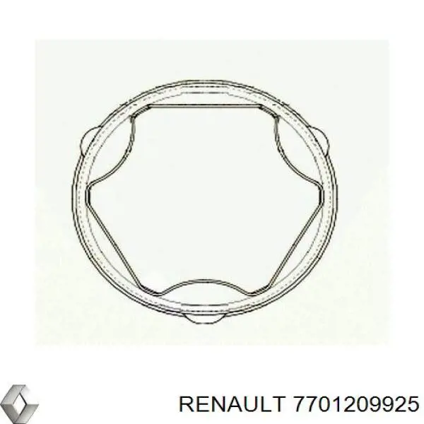 Пыльник шарнира угловых скоростей внутренний передний Renault (RVI) 7701209925 цена, от 9.02 USD