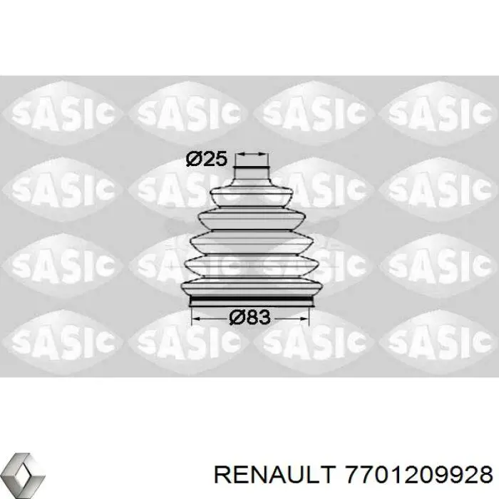 7701209928 Renault (RVI) 